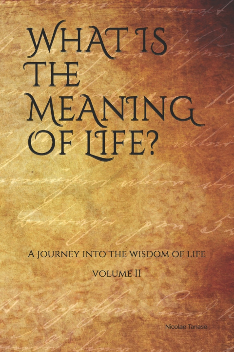 Book What is the Meaning of Life? Tanase Nicolae Tanase