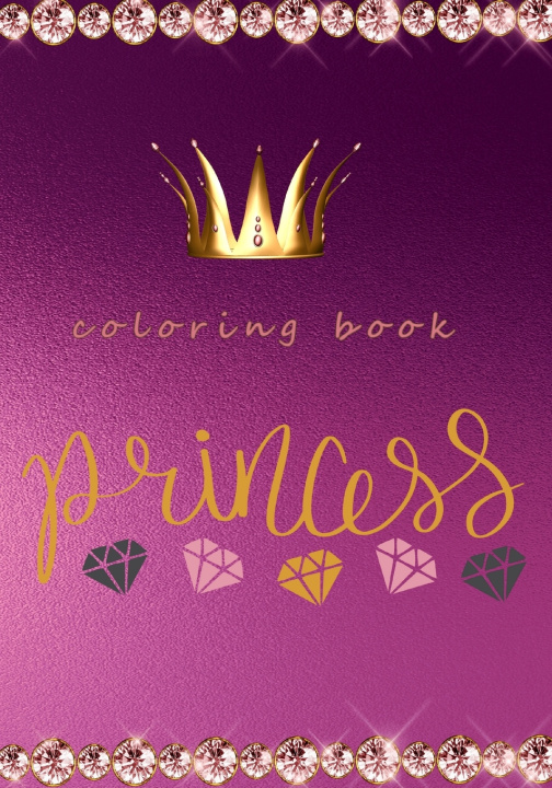 Knjiga princess coloring book ajr moulin ajr
