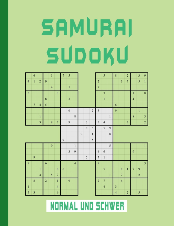 Knjiga Samurai Sudoku Normal und Schwer Edanno Mrijne Edanno