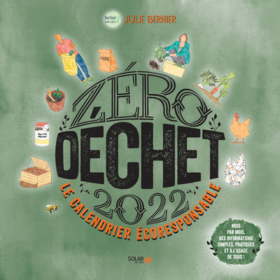 Knjiga Calendrier Zéro Déchet 2022 Julie Bernier