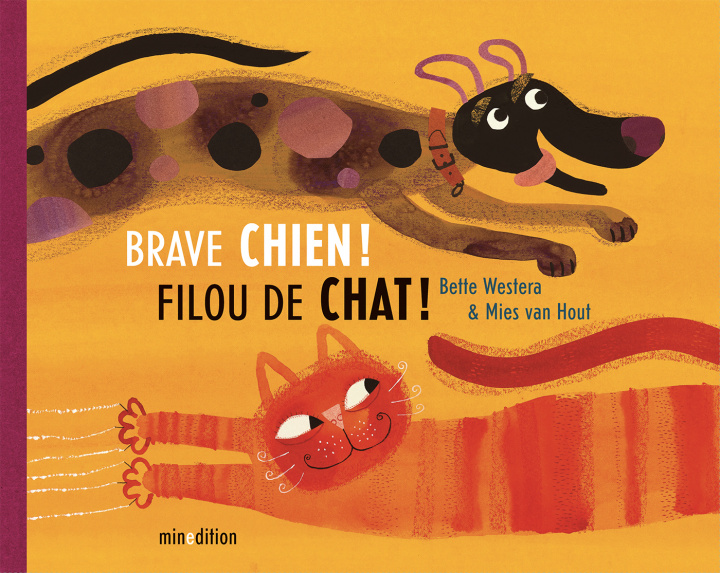 Βιβλίο Brave chien, filou de chat ! Van hout mies