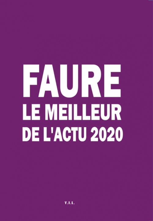 Book FAURE Le Meilleur de l'actu 2020 FAURE