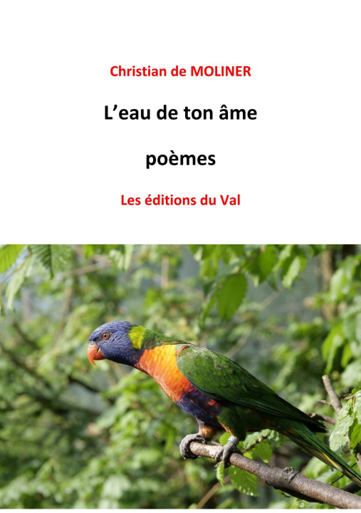 Libro L'eau de ton âme Christian de MOLINER
