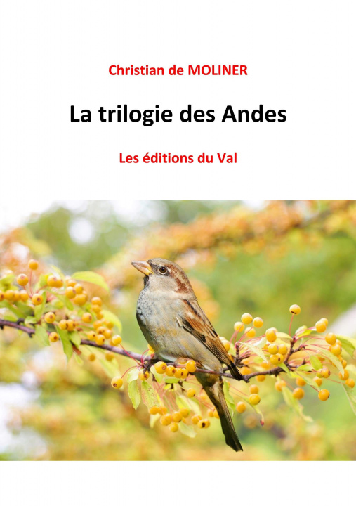 Knjiga La trilogie des Andes Christian de MOLINER