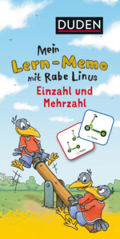 Gra/Zabawka Mein Lern-Memo mit Rabe Linus - Einzahl und Mehrzahl Bettina Abel