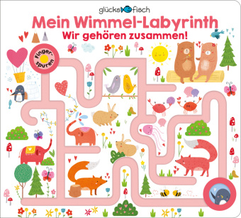 Carte Glücksfisch: Mein Wimmel-Labyrinth: Wir gehören zusammen! 