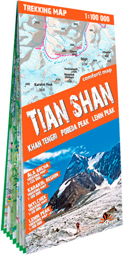 Carte Tien Shan (Ang.) (Carte D'Aventure) - Anglais 