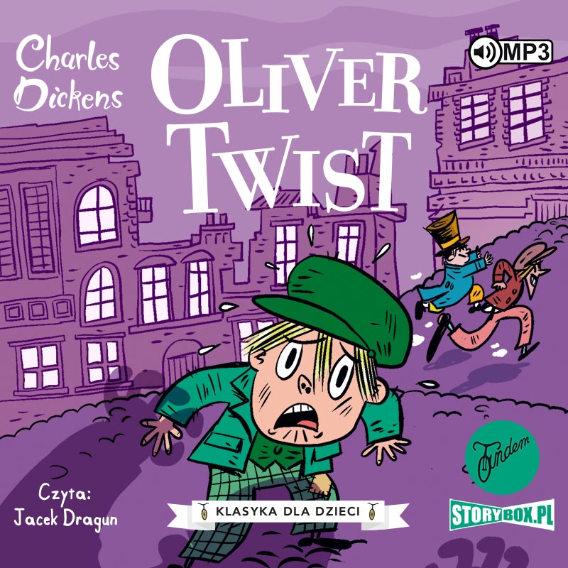 Книга CD MP3 Oliwer Twist. Klasyka dla dzieci. Charles Dickens Charles Dickens