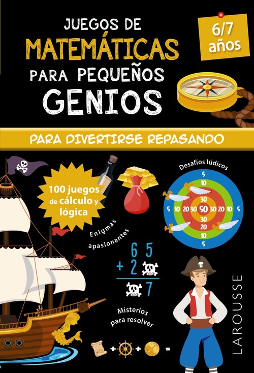 Könyv Juegos de matemáticas para pequeños genios 6-7 años MATHIEU QUENEE