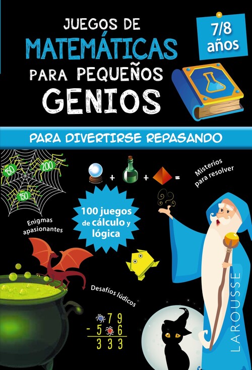 Könyv Juegos de matemáticas para pequeños genios 7-8 años MATHIEU QUENEE