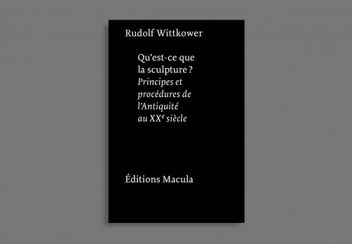 Βιβλίο Qu'est-ce que la sculpture ? Rudolf Wittkower