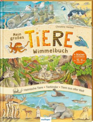 Könyv Mein großes Tiere-Wimmelbuch 
