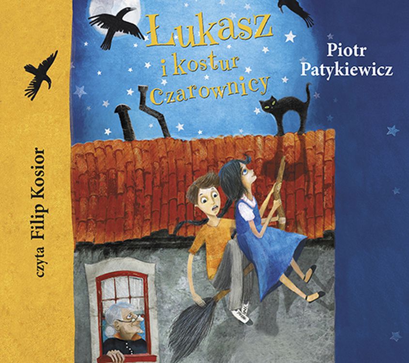 Kniha Łukasz i kostur czarownicy - audiobook Patykiewicz Piotr
