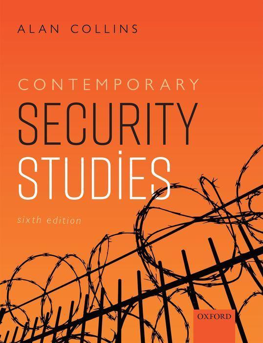 Book Contemporary Security Studies 