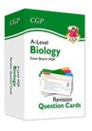 Kniha A-Level Biology AQA Revision Question Cards CGP Books