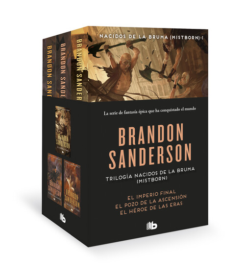 Könyv Trilogía Nacidos de la Bruma [Mistborn] (pack con: El imperio final # El pozo de Brandon Sanderson