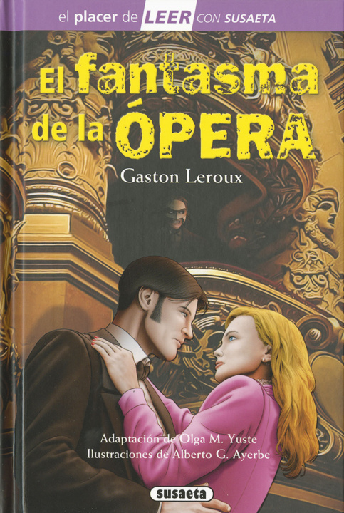 Kniha El fantasma de la Ópera GASTON LEROUX