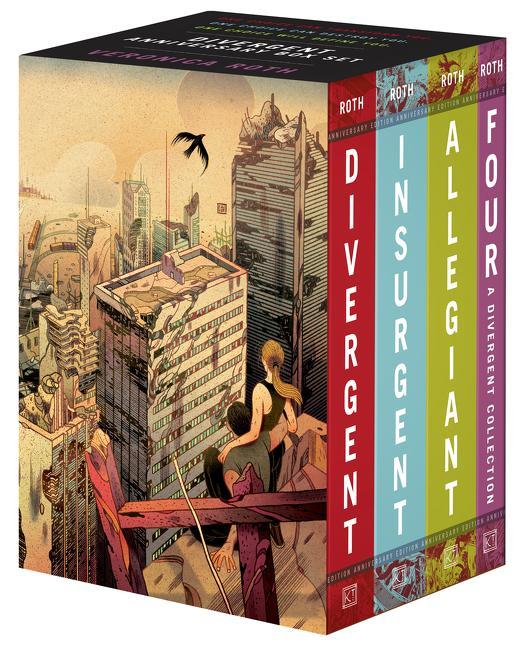 Book Divergent Anniversary 4-Book Box Set 