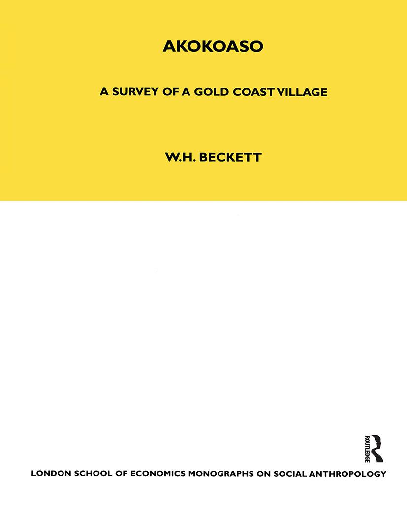 Knjiga Akokoaso W. H. Beckett