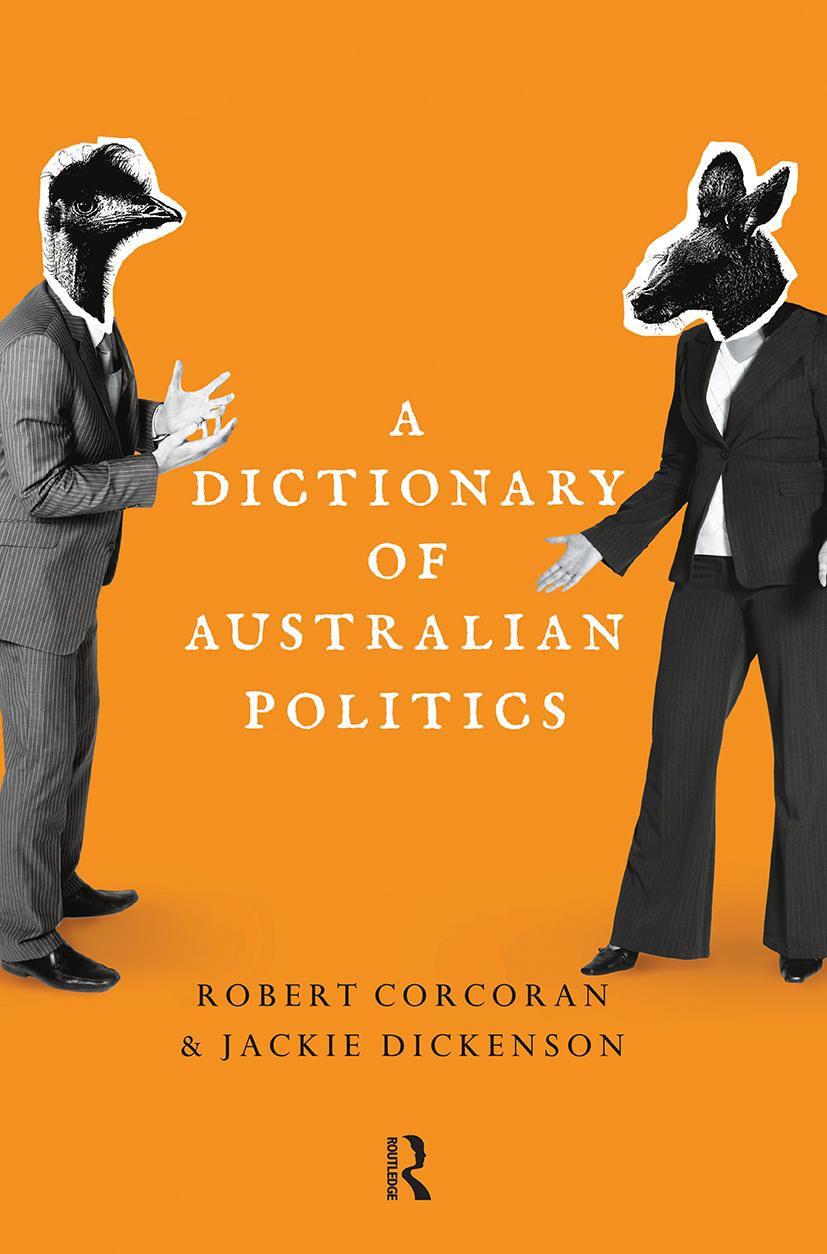 Książka Dictionary of Australian Politics Jackie Dickenson