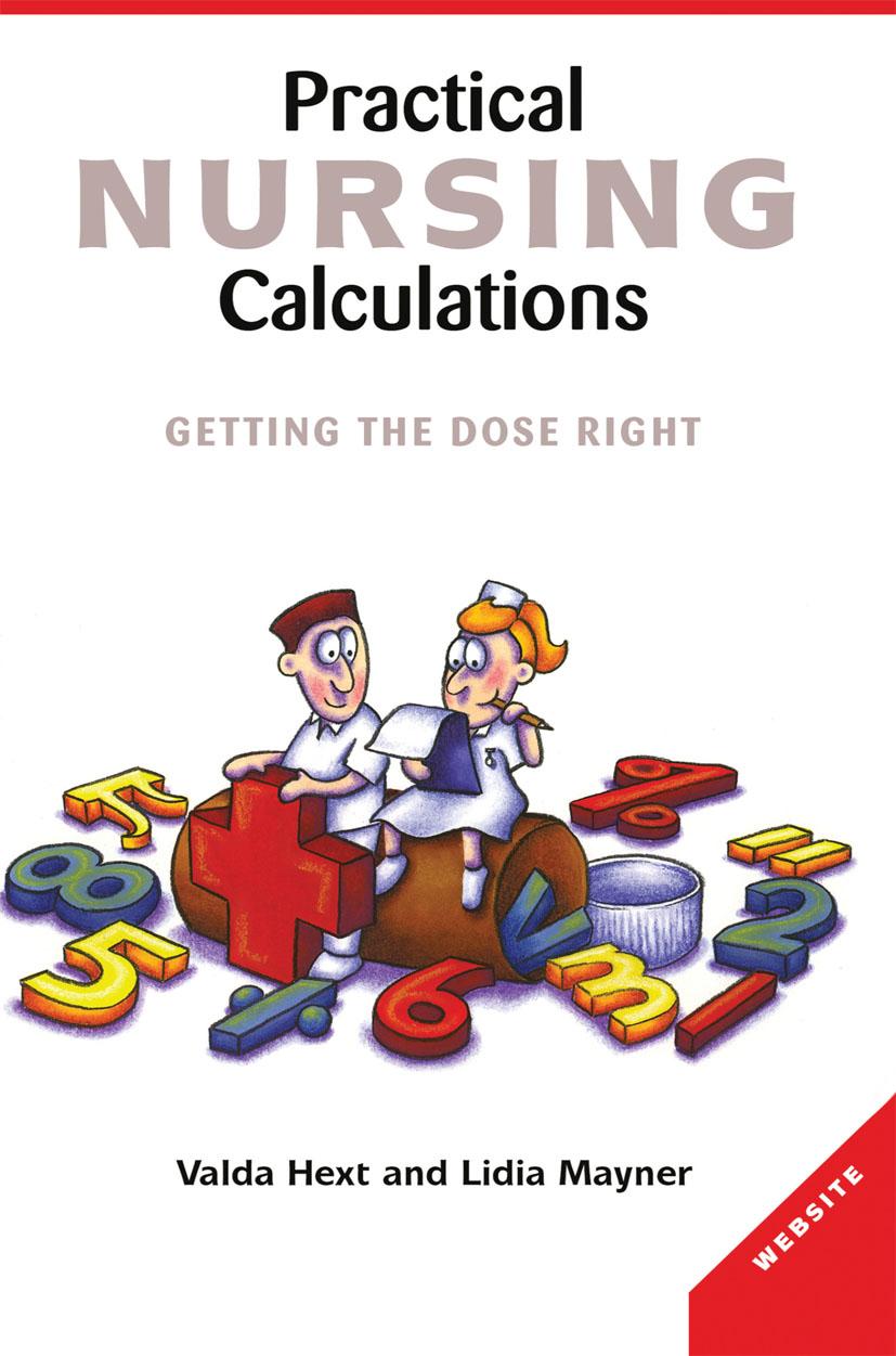 Knjiga Practical Nursing Calculations Valda Hext