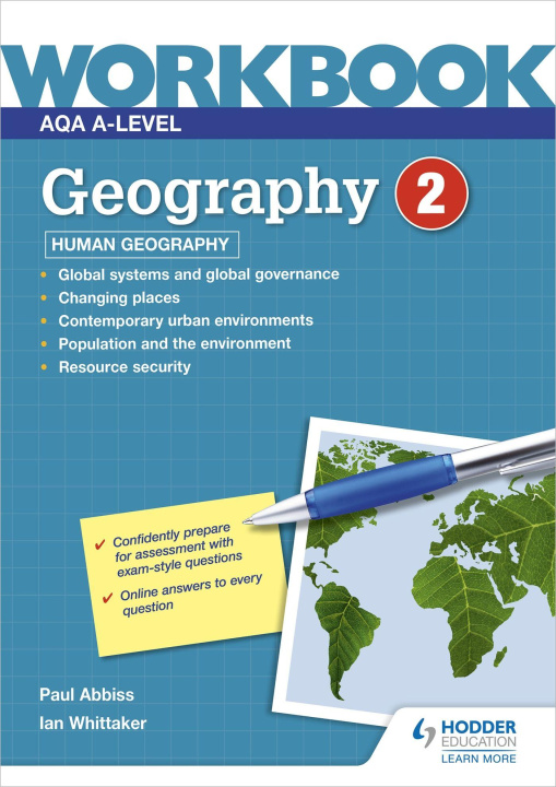 Buch AQA A-level Geography Workbook 2: Human Geography Paul Abbiss