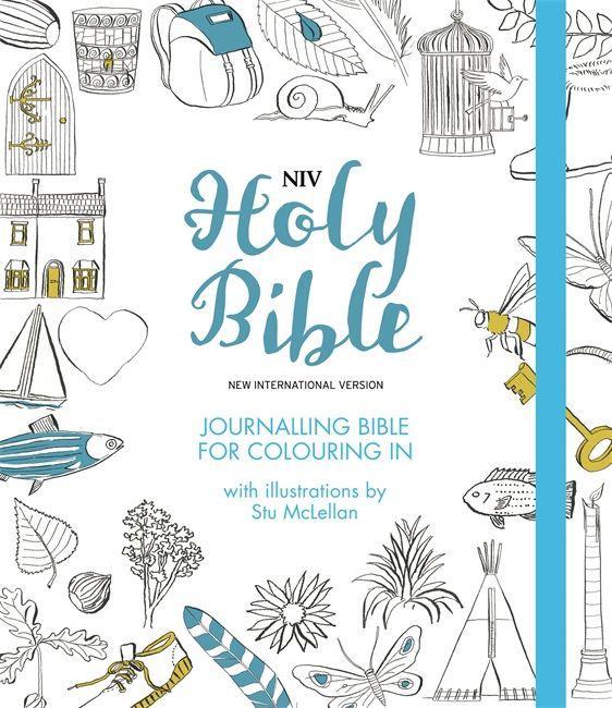 Carte NIV Journalling Bible for Colouring In INTERNATIONAL VERSIO