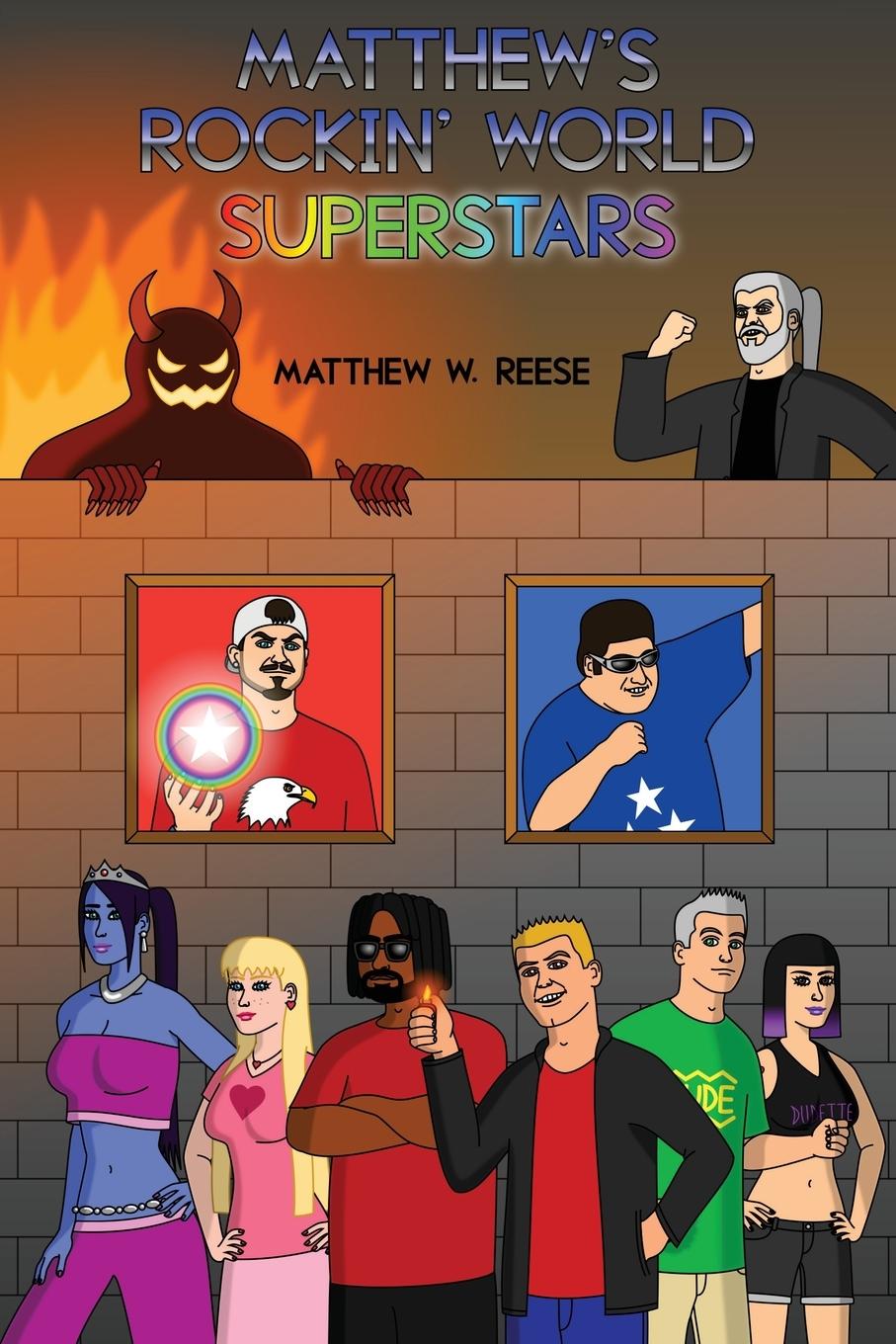 Knjiga Matthew's Rockin' World Superstars MATTHEW W. REESE