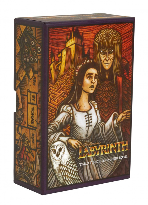 Book Labyrinth Tarot Deck and Guidebook | Movie Tarot Deck Minerva Siegel