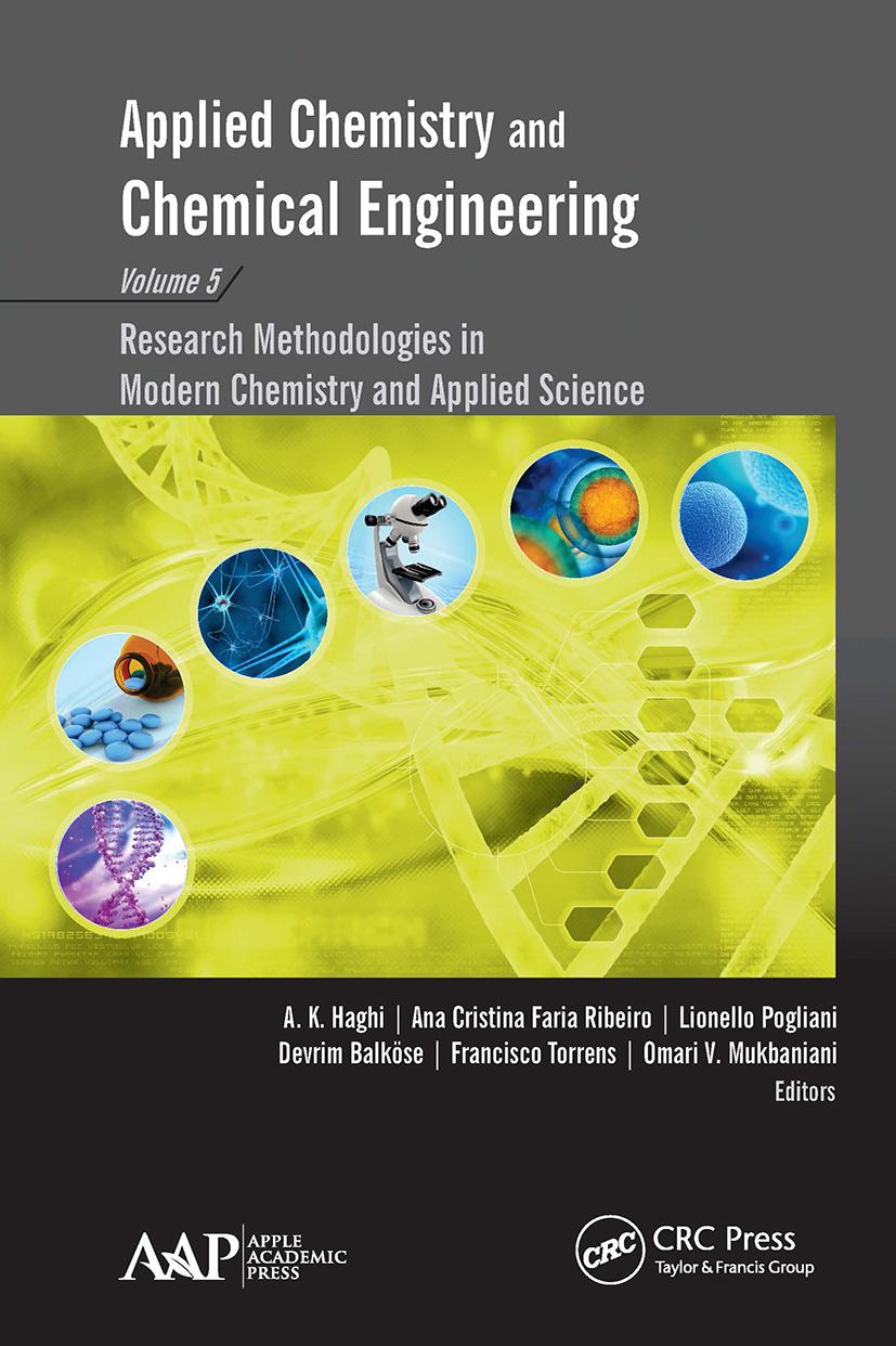 Boek Applied Chemistry and Chemical Engineering, Volume 5 Canada) Haghi Quebec Montreal A. K.