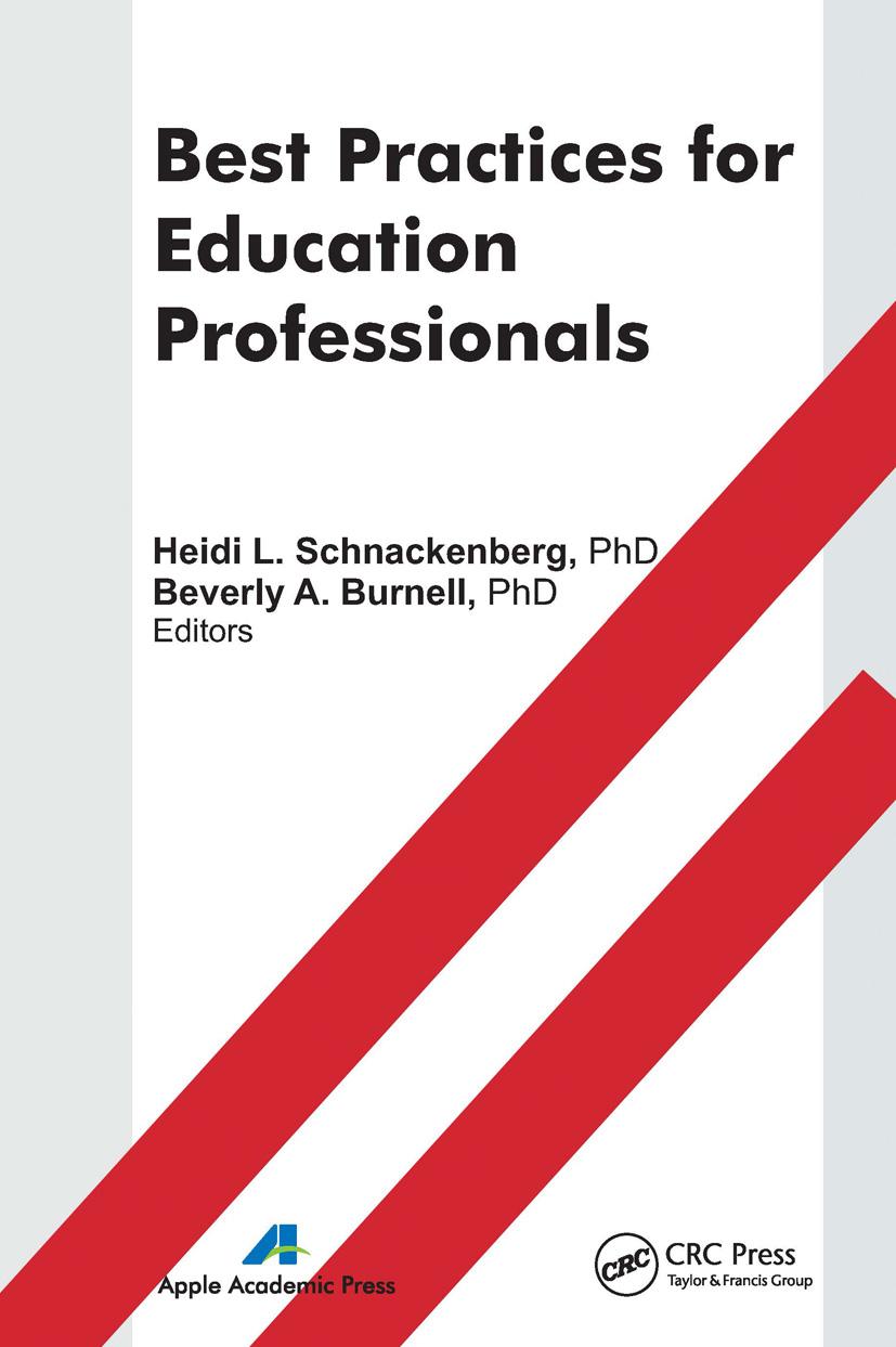 Knjiga Best Practices for Education Professionals Heidi Schnackenberg