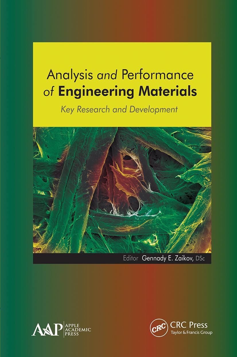 Kniha Analysis and Performance of Engineering Materials Gennady E. Zaikov