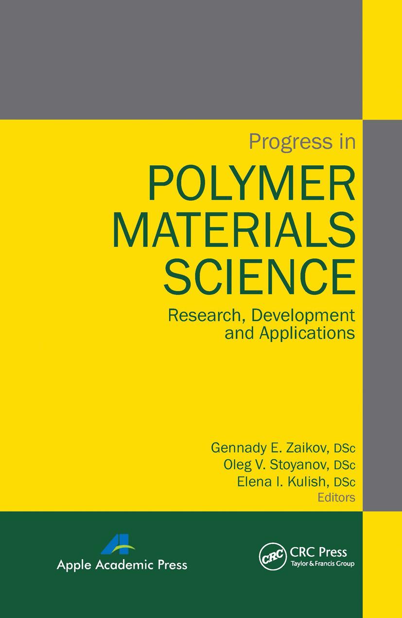 Boek Progress in Polymer Materials Science Gennady E. Zaikov