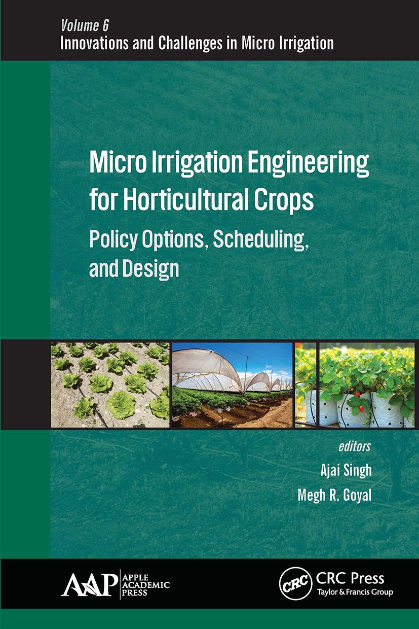 Buch Micro Irrigation Engineering for Horticultural Crops Ajai Singh