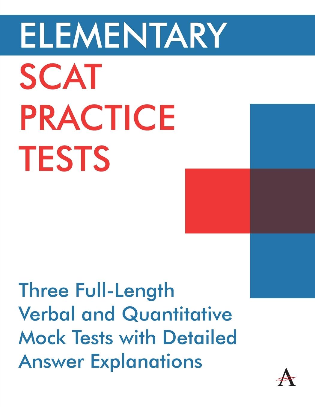 Book Elementary SCAT Practice Tests Anthem Press