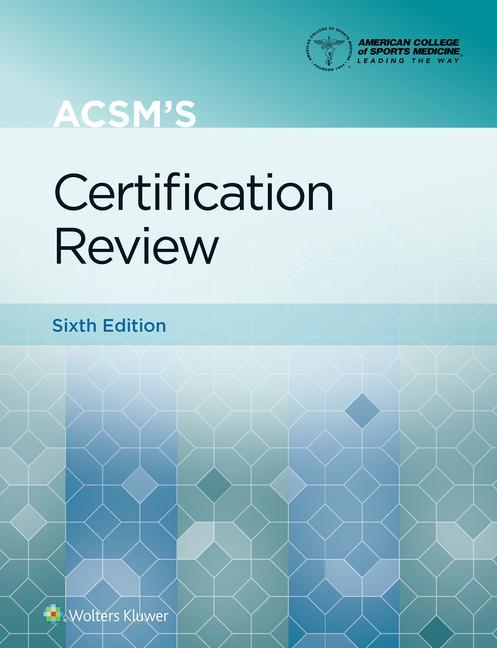 Libro ACSM's Certification Review Magyari