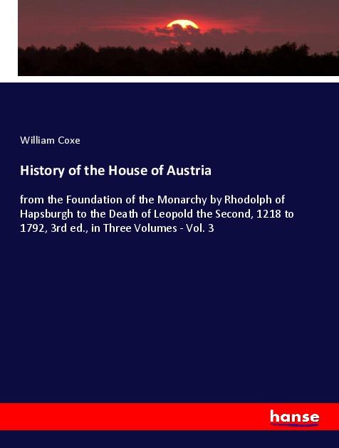 Carte History of the House of Austria 