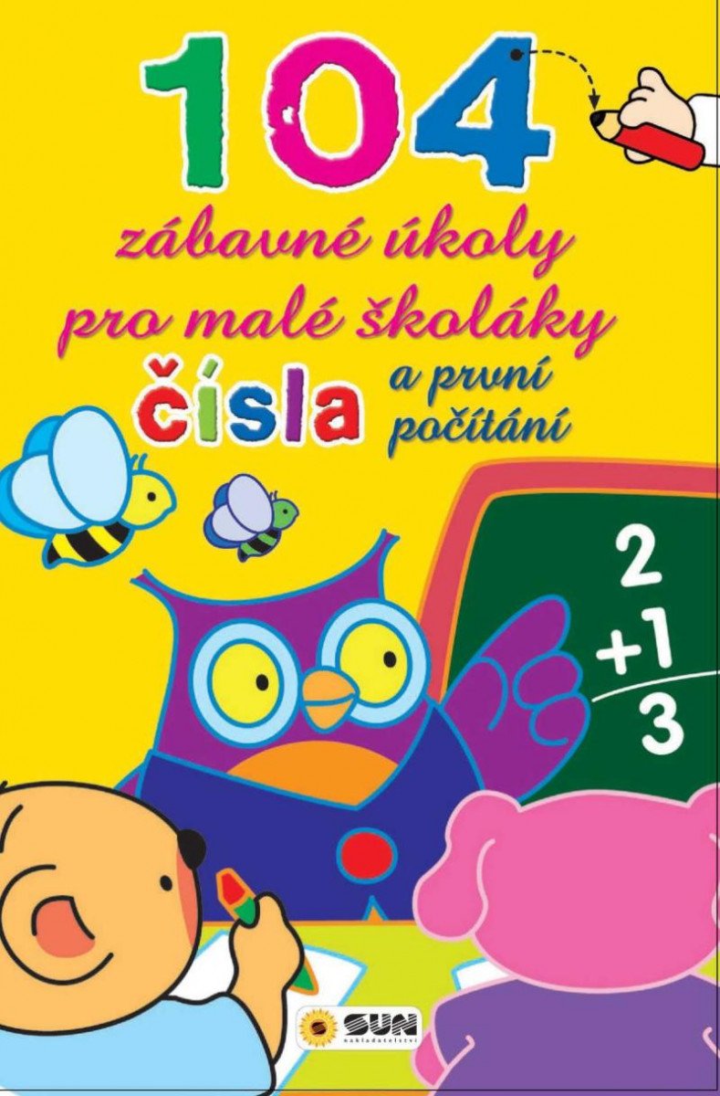 Книга Čísla a první počítání - 104 zábavné úkoly pro malé školáky 