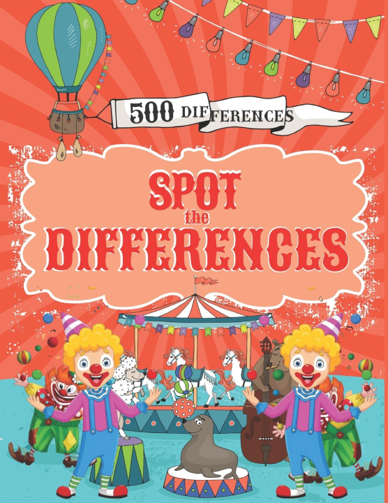 Knjiga Spot the Differences Education Pixa Education