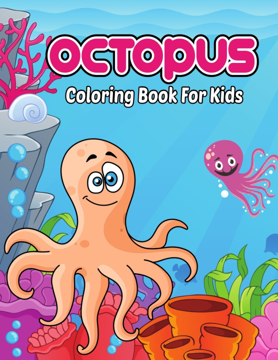 Boek Octopus Coloring Book for Kids Studio Pixelart Studio