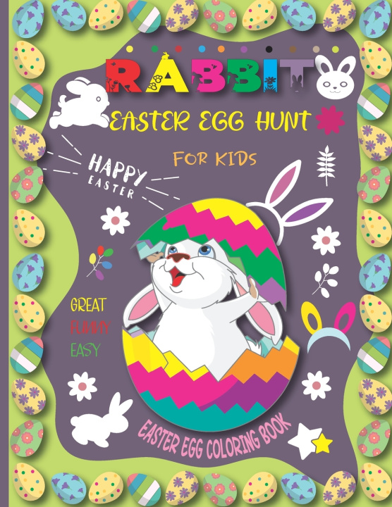 Knjiga Rabbit Easter egg hunt Books MoodColor Books