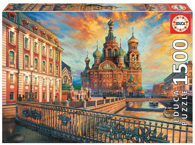 Joc / Jucărie Educa - Sankt Petersburg 1500 Teile Puzzle 