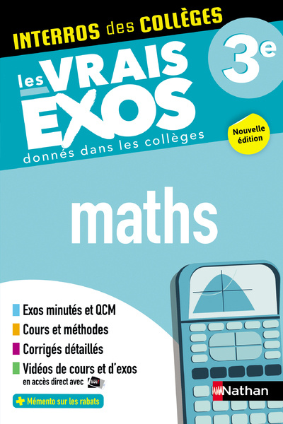 Boek Interros des Collèges Maths 3e collegium