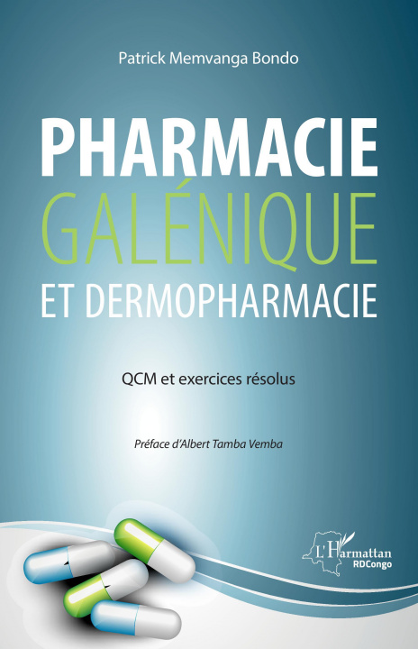 Book Pharmacie galénique et dermopharmacie Memvanga