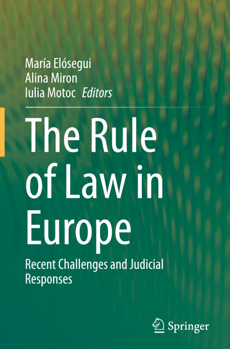 Könyv Rule of Law in Europe Iulia Motoc
