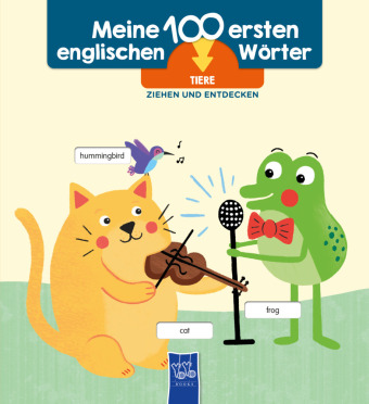 Buch 100 erste englische Wörter- Tiere 