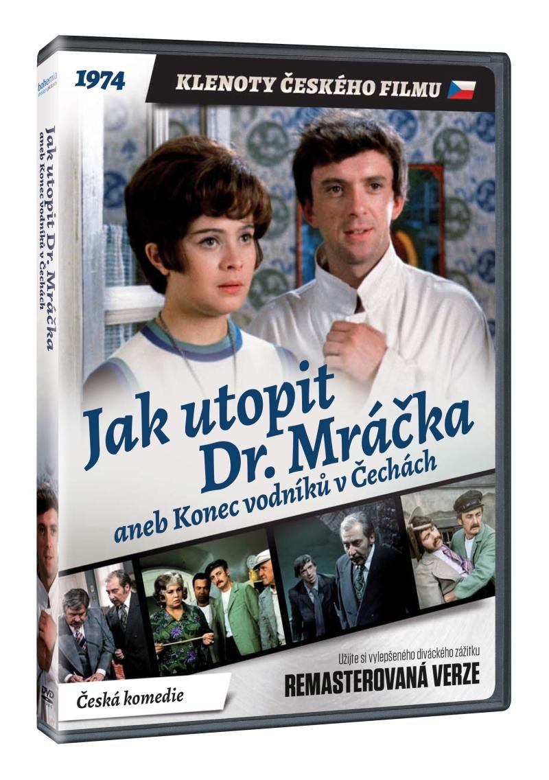 Video Jak utopit Dr. Mráčka aneb Konec vodníků v Čechách DVD (remasterovaná verze) 