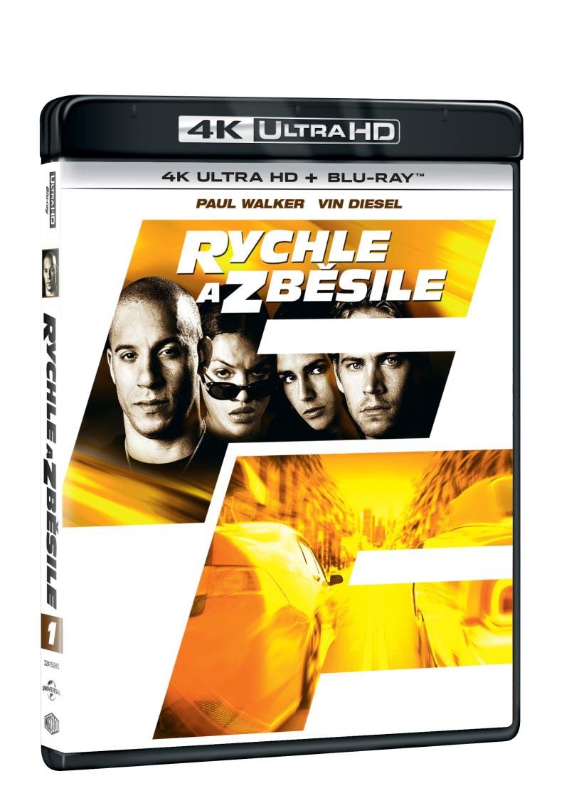 Видео Rychle a zběsile 4K Ultra HD + Blu-ray 
