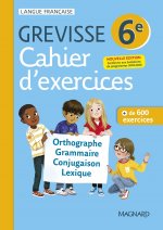 Carte Cahier Grevisse 6e (2021) Ariane Carrère