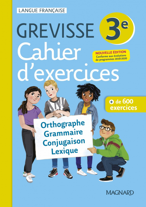 Kniha Cahier Grevisse 3e (2021) DUFOUR